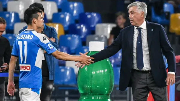 Hirving Lozano sigue presente en la memoria de Carlo Ancelotti, el DT del Real Madrid recordó sus logros con el mexicano
