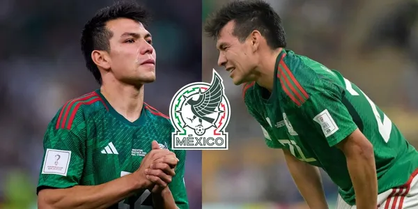 Hirving Lozano terminó dolido y se filtran imágenes tras la derrota de México a manos de Argentina