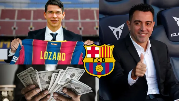 Hirving Lozano tiene posibilidades de llegar al FC Barcelona ante el anuncio de Xavi Hernández y su deseo de tener mejores extremos