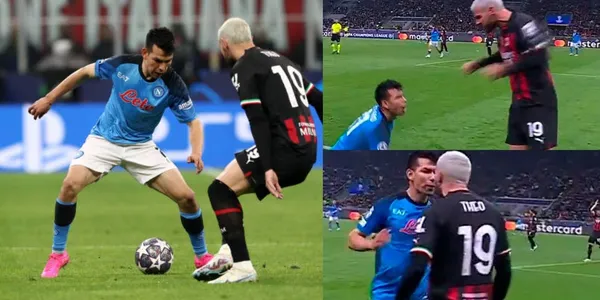 Hirving Lozano tuvo un encontrón con Theo Hernández y se filtra lo que le dijo el Chucky