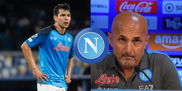 Hirving Lozano tuvo una buena participación con la selección mexicana, pero a su regreso con Napoli, recibe un golpe bajo del entrenador Luciano Spalletti