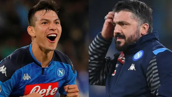 Hirving Lozano tuvo una gran jugada defensiva que salvó al Nápoli en el partido frente al Spezia.