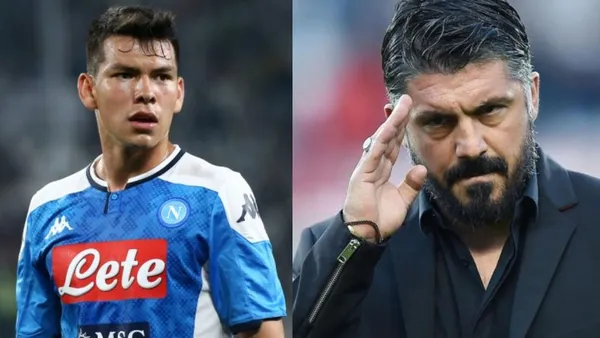 Hirving Lozano vuelve a recibir duras críticas de Gennaro Gattuso y mira el ultimátum que le puso el DT del Nápoli.