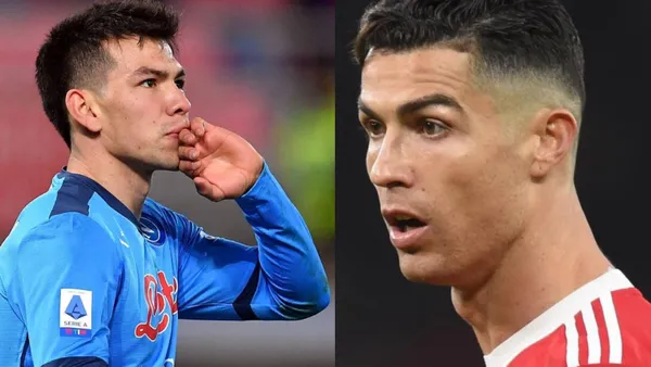 Hirving Lozano y Cristiano Ronaldo pueden jugar juntos en Napoli; el Chucky lanza una indirecta para el Bicho