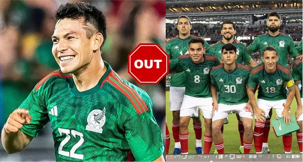 Hirving Lozano y el jugador que no debe estar en el Tri. Terminó exhibido y Gerardo Martino ahora sufre.