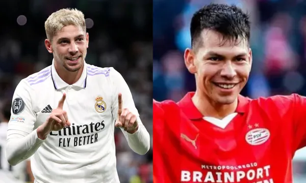 Hirving Lozano y Federico Valverde jugando un partido de fútbol / El Futbolero