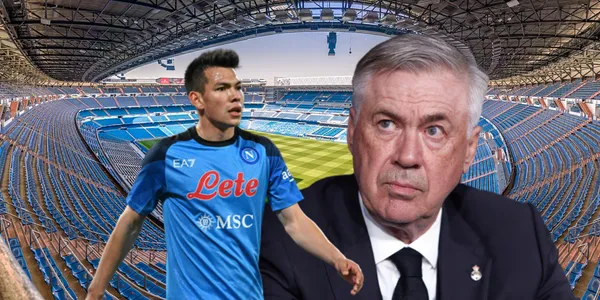 Hirving Lozano y la mejor noticia que recibiría de Carlo Ancelotti