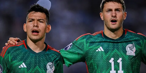 Hirving Lozano y Santiago Giménez (Fuente: MEXSPORT)