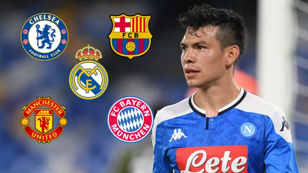 Hirving Lozano ya no se ve en el Napoli y su destino estaría en un grande de Europa