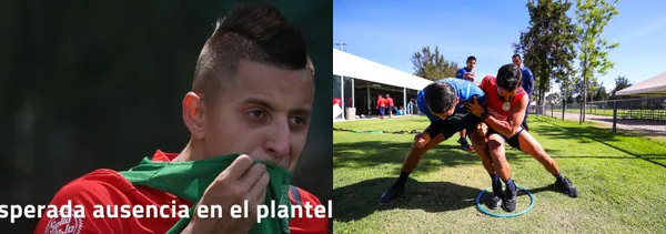 Hoy el equipo entrenó en Zapopan, pero él no apareció por ningún lado.