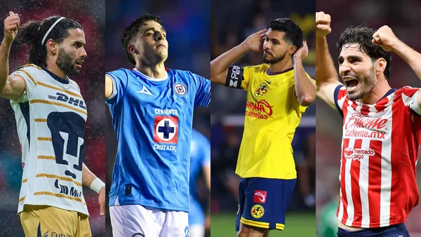 Huerta, Faravelli, Martín y Briseño. | Foto: Mex Sport