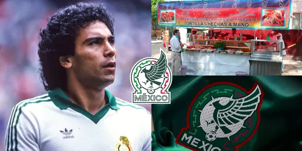 Hugo Sánchez lo consideraba su heredero, no brilló en el Tri, ahora vende tacos de carnitas.