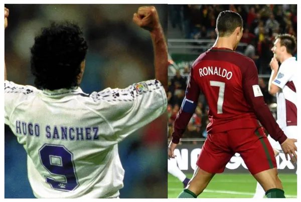 Hugo Sánchez triunfó en España en la década de 1980 y Cristiano Ronaldo a inicios del siglo XXI en Manchester, pero en autos tienen un gusto ligeramente similar.