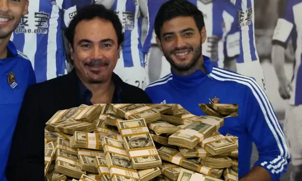 Hugo Sánchez y Carlos Vela comparten una fotografía en Real Sociedad / El Universal