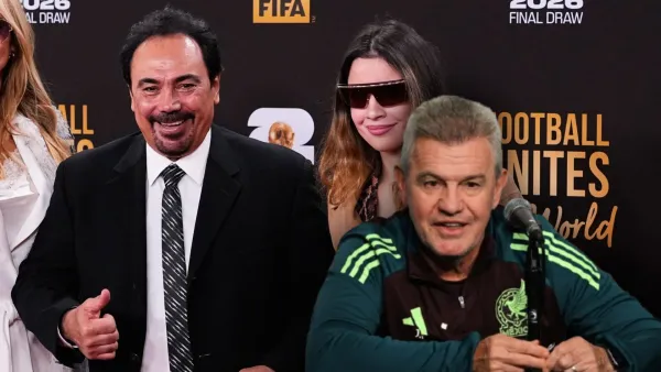 Hugo Sánchez y Javier Aguirre