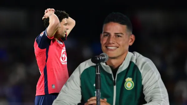 Ignacio Rivero y James Rodríguez (Foto: MEXSPORT)