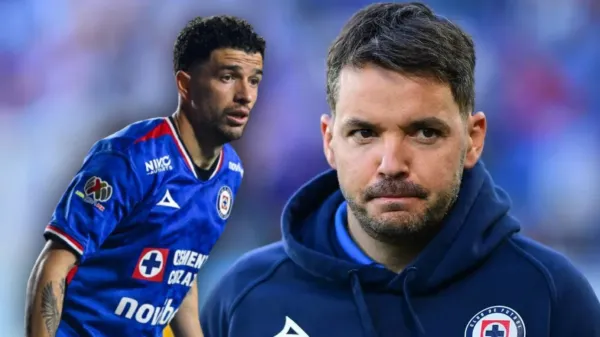 Ignacio Rivero y Nicolás Larcamón en Cruz Azul