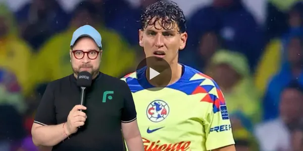 Igor Lichnovsky con la playera del América (Fuente: Antena 2)