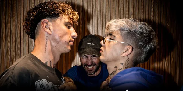 Igor Lichnovsky y Kevin Álvarez durante el programa La Triiisecta