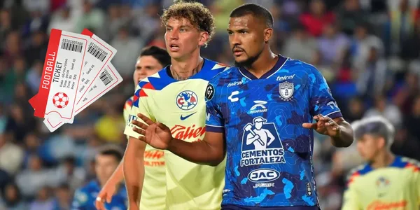 Igor Lichnovsky y Salomón Rondón durante cotejo entre Pachuca y América / Foto: Diario Marca