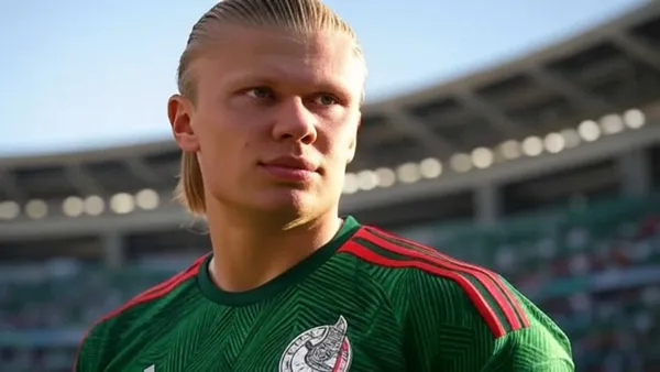 Ilustración de Erling Haaland