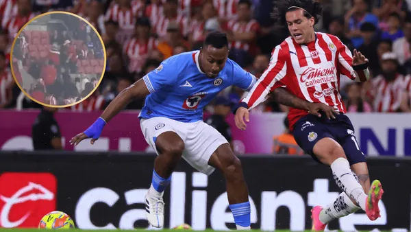 Incidentes en el estadio Akron luego de la derrota de Chivas. (Fuente: Ovaciones)