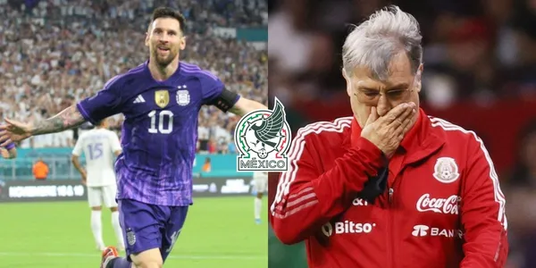 Increíble lo que hace Gerardo Tata Martino con el Tri mientras Argentina golea a Honduras.