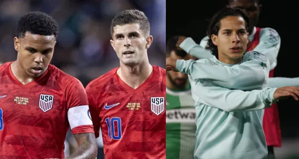 Increíble, pero cierto, el aficionado de Estados Unidos calienta el clásico y se metieron con Diego Lainez.