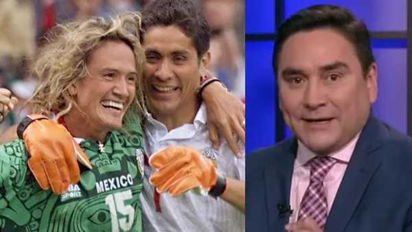 Intentaron menospreciar a Jorge Campos, y Luis 'Matador' Hernández descargó en contra del periodista Jorge Pietrasanta.