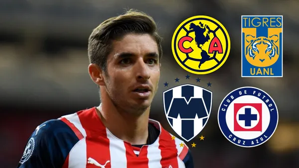 Isaác Brizuela en Chivas (Foto: MEXSPORT)