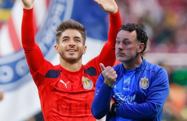 Isaac Brizuela y Gabriel Milito/Foto MexSport.