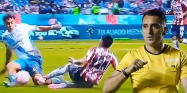 Ismael López en el Chivas vs Puebla / FOTO RÉCORD