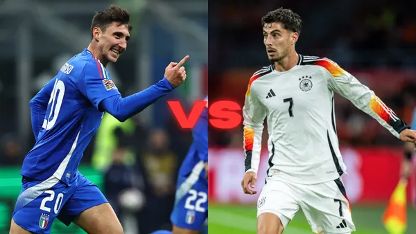 Italia vs Alemania | Fotos: @Azzurri y @DFB_Team
