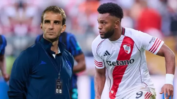 Iván Alonso y Miguel Borja