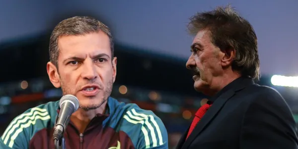 Jaime Lozano durante la conferencia de prensa previo al cotejo ante la selección de Uruguay