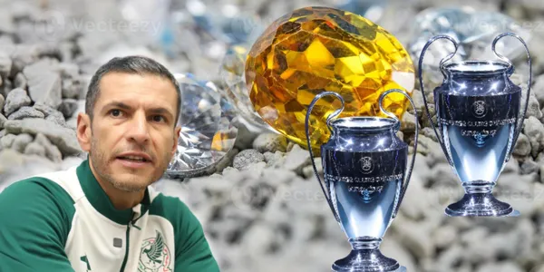 Jaime Lozano durante una conferencia de prensa con la Selección Mexicana / Foto: IMAGO