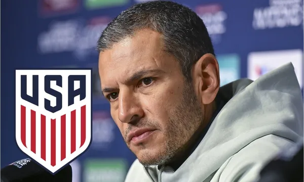 Jaime Lozano en conferencia de prensa, en la Nations League (Fuente: El Universal)