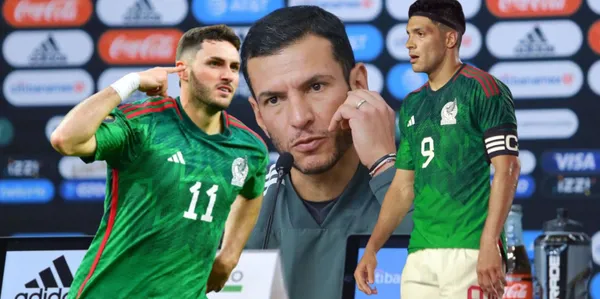 Jaime Lozano, entrenador de la selección mexicana, reconoció que Raúl Jiménez estaría por encima de Santiago Giménez y sería el titular en el Tri