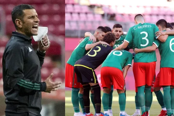 Jaime Lozano no se quedó callado y les pidió tranquilidad y concentración a sus dirigidos, tras un primer tiempo timorato de México.