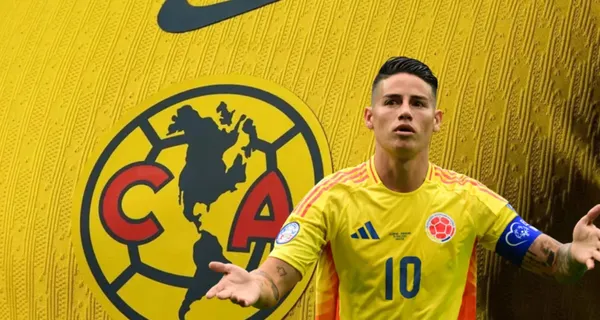 James Rodríguez da indicaciones a sus compañeros con Colombia (Fuente: Nación Fútbol)