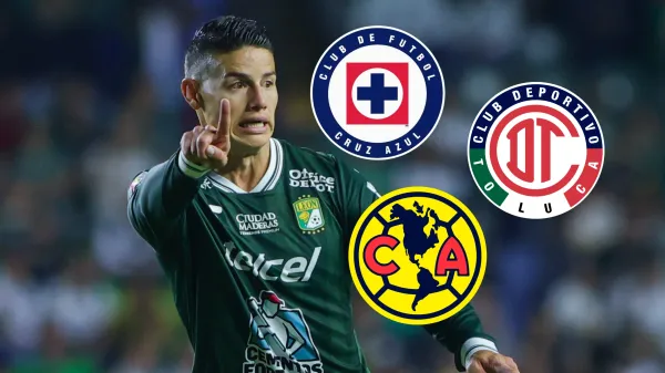 James Rodríguez durante su estancia en Club León