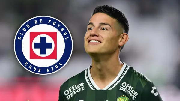 James Rodríguez durante su etapa en Club León