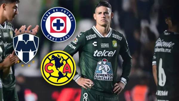 James Rodríguez tras la derrota de León