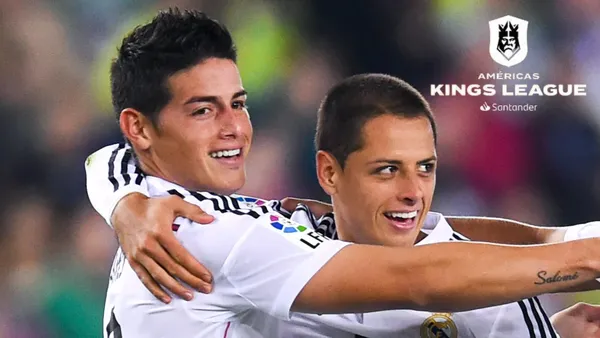 James Rodríguez y Javier Hernández/ Foto El Diario NY