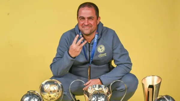 Jardine, el tricampeón | Foto: @ClubAmerica