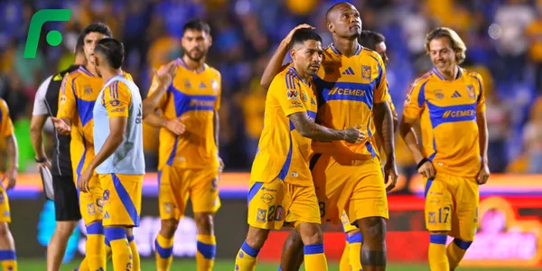 Javier Aguino y Samir Caetano en Tigres (Fuente: MEXSPORT)
