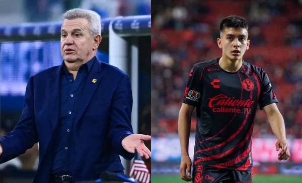 Javier Aguirre dirige a la selección, a la derecha, Mora en Tijuana (Fuente: Mexsports)