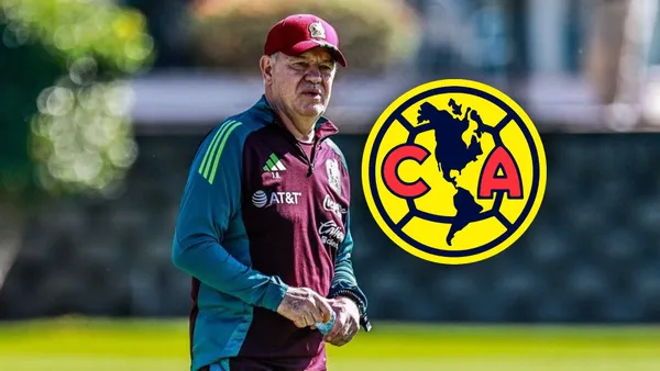 Javier Aguirre durante un entrenamiento de la selección mexicana (Foto: MEXSPORT)