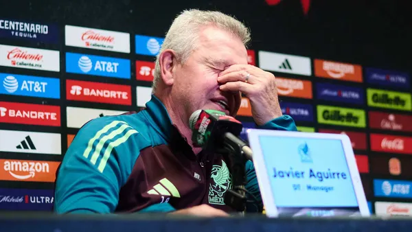 Javier Aguirre en conferencia de prensa (Foto: MEXSPORT)