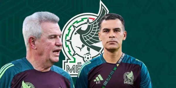 Javier Aguirre junto a Rafael Márquez / FOTO QUINTO PARTIDO